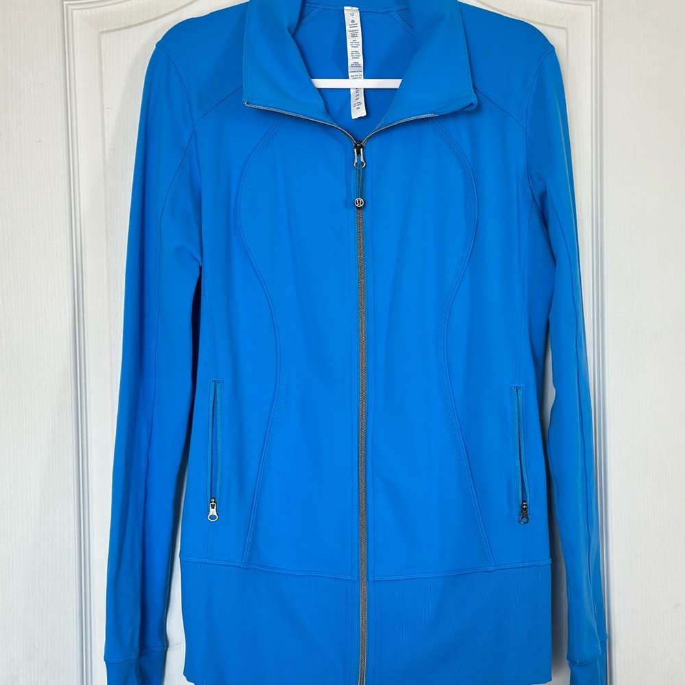 Lululemon Athletica Vibrant Blue Women's Jacket sz 12